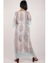 Hand Block Printed Cotton Kaftan - YT-HBPD-KFTN-0009
