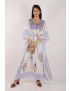 Hand Block Printed Cotton Kaftan - YT-HBPD-KFTN-0010