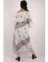 Hand Block Printed Cotton Kaftan - YT-HBPD-KFTN-0012