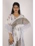 Hand Block Printed Cotton Kaftan - YT-HBPD-KFTN-0012
