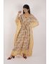 Hand Block Printed Cotton Kaftan - YT-HBPD-KFTN-0014