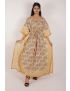 Hand Block Printed Cotton Kaftan - YT-HBPD-KFTN-0014