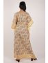 Hand Block Printed Cotton Kaftan - YT-HBPD-KFTN-0014