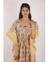 Hand Block Printed Cotton Kaftan - YT-HBPD-KFTN-0014